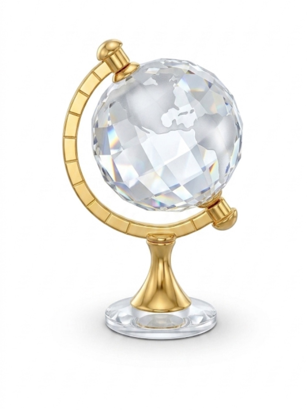 Swarovski Crystal Mini Gold Plated Mini Globe